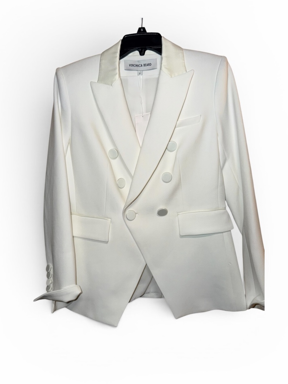 Veronica Beard Off-White Miller Dickey Jacket - Picture 5 of 10